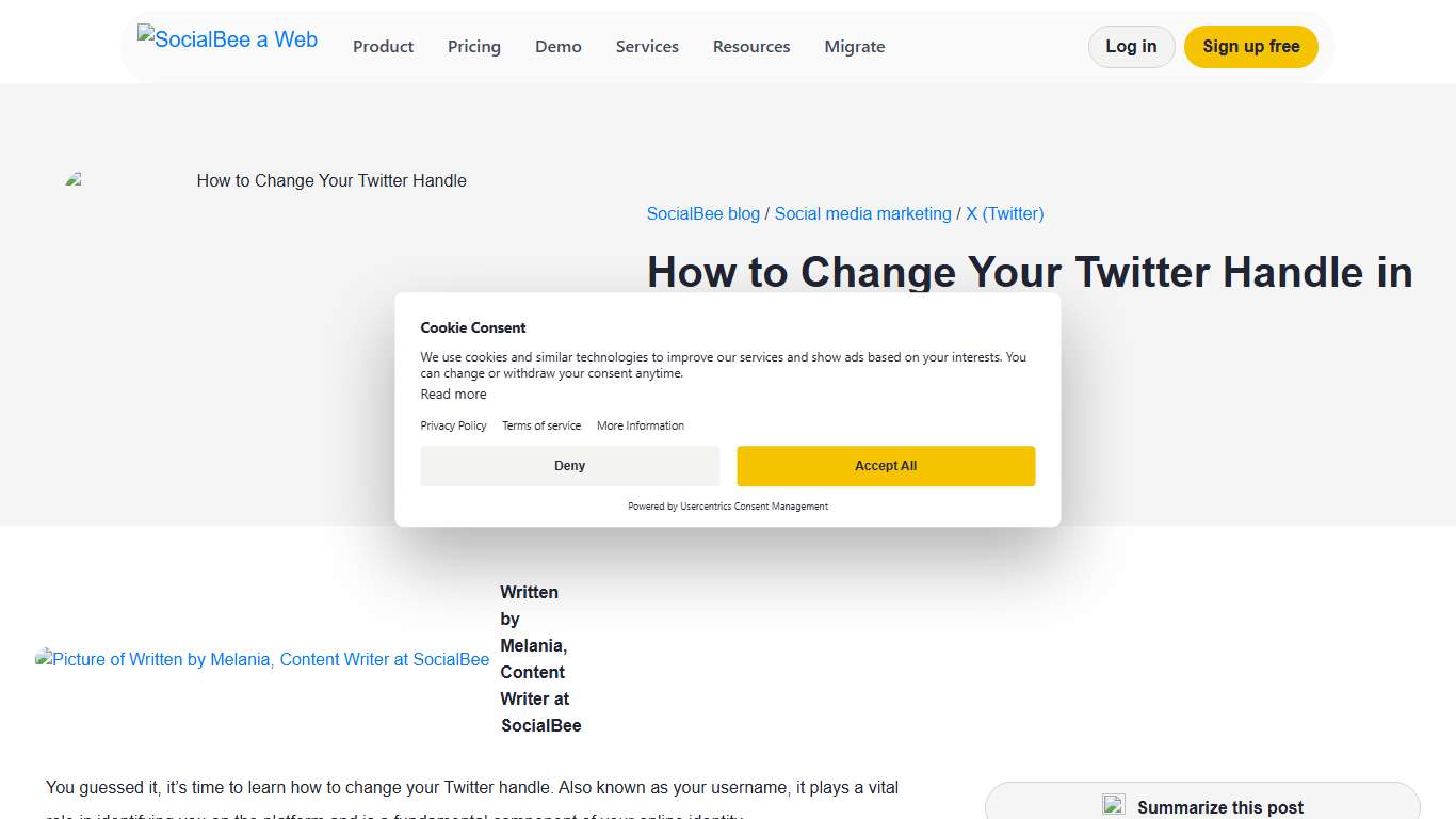 How to Change Your Twitter Handle in 2026 - SocialBee